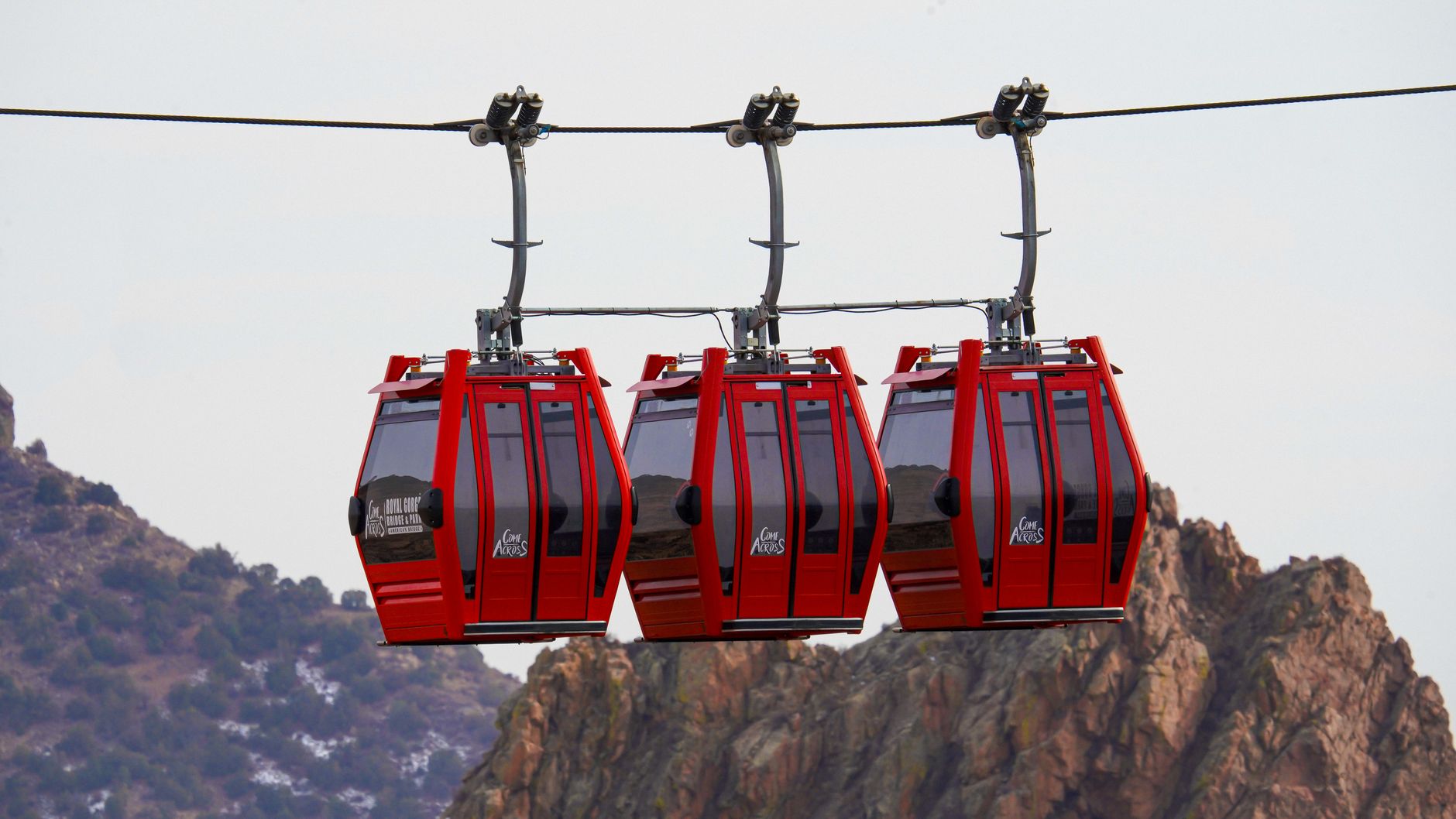 Table Mountain Cable Car Ascending